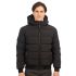 Rebase Ανδρικό Μπουφάν Puffer 242RJK-2005 Black - Μπουφάν στο Bodyman