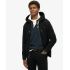 Superdry Ανδρική Ζακέτα Φούτερ M2013116A-02A Essential Logo Black ωωωω - Ζακέτες στο Bodyman
