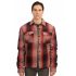 Rebase Ανδρικό Overshirt Sherpa 242RGS-5010 Red Greige - Μακρυμάνικα Πουκάμισα  στο Bodyman