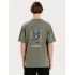 Emerson Ανδρική Βαμβακερή Μπλούζα 251.EM33.35 Sage Green ωωωω - T-Shirt  στο Bodyman