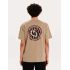 Emerson Ανδρική Βαμβακερή Μπλούζα 251.EM33.04 Smoke Beige - T-Shirt  στο Bodyman