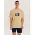Emerson Ανδρική Βαμβακερή Μπλούζα 251.EM33.10 Pale Yellow - T-Shirt  στο Bodyman