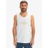 Quiksilver Ανδρικό Tank EQYZT08041-WBB0 EV Compo Logo White - Αμάνικα T-shirt  στο Bodyman