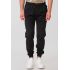 Rebase Ανδρικό Παντελόνι 251RCP-4050 Black - Παντελόνια στο Bodyman