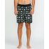Volcom Ανδρικό Boardshort A0812502-BLK Infuse Scallop Black 19'' - Βερμούδες Μαγιό στο Bodyman