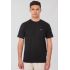 Rebase Ανδρική Μπλούζα  Βαμβακερή 251RTS-9014 Black - T-Shirt  στο Bodyman