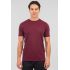 Rebase Ανδρική Μπλούζα  Βαμβακερή 251RTS-9014 Dark Raspberry - T-Shirt  στο Bodyman