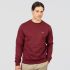 Rebase Ανδρικό Φούτερ Crew Neck 252RTOP-1051 Wine - Φούτερ χωρίς κουκούλα  στο Bodyman
