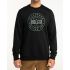 Billabong Hood Crew Neck F1CR04BIF2-0019 Stamp Black - Φούτερ χωρίς κουκούλα  στο Bodyman