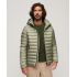 Superdry Jacket M5011821A-1KH Fuji Puffer Light Khaki - Μπουφάν στο Bodyman