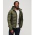 Superdry Jacket M5011821A-1IP Fuji Puffer Green - Μπουφάν στο Bodyman