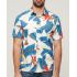 Superdry Ανδρικό Πουκάμισο Modal M4010353A-2BQ Hawaiian Relaxed Fit Optic - Κοντομάνικα πουκάμισα στο Bodyman