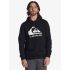 Quiksilver Hood EQYFT04450-KVJ0 Big Logo Black - Φούτερ Κουκούλα  στο Bodyman