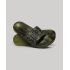 Superdry Σαγιονάρες Pool Slide MF310261A-3DL Core Vegan Camo Khaki - ΣΑΓΙΟΝΑΡΕΣ στο Bodyman